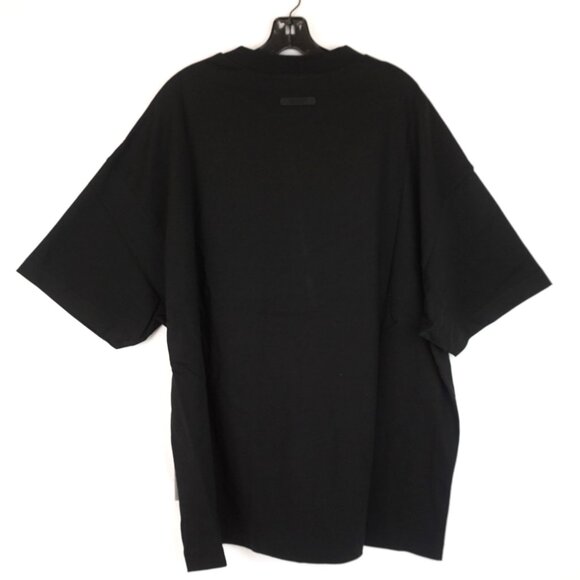 Fear of God Crewneck Short-Sleeve Tee in Black & Yellow Men's Size Medium - NWT - Picture 2 of 12